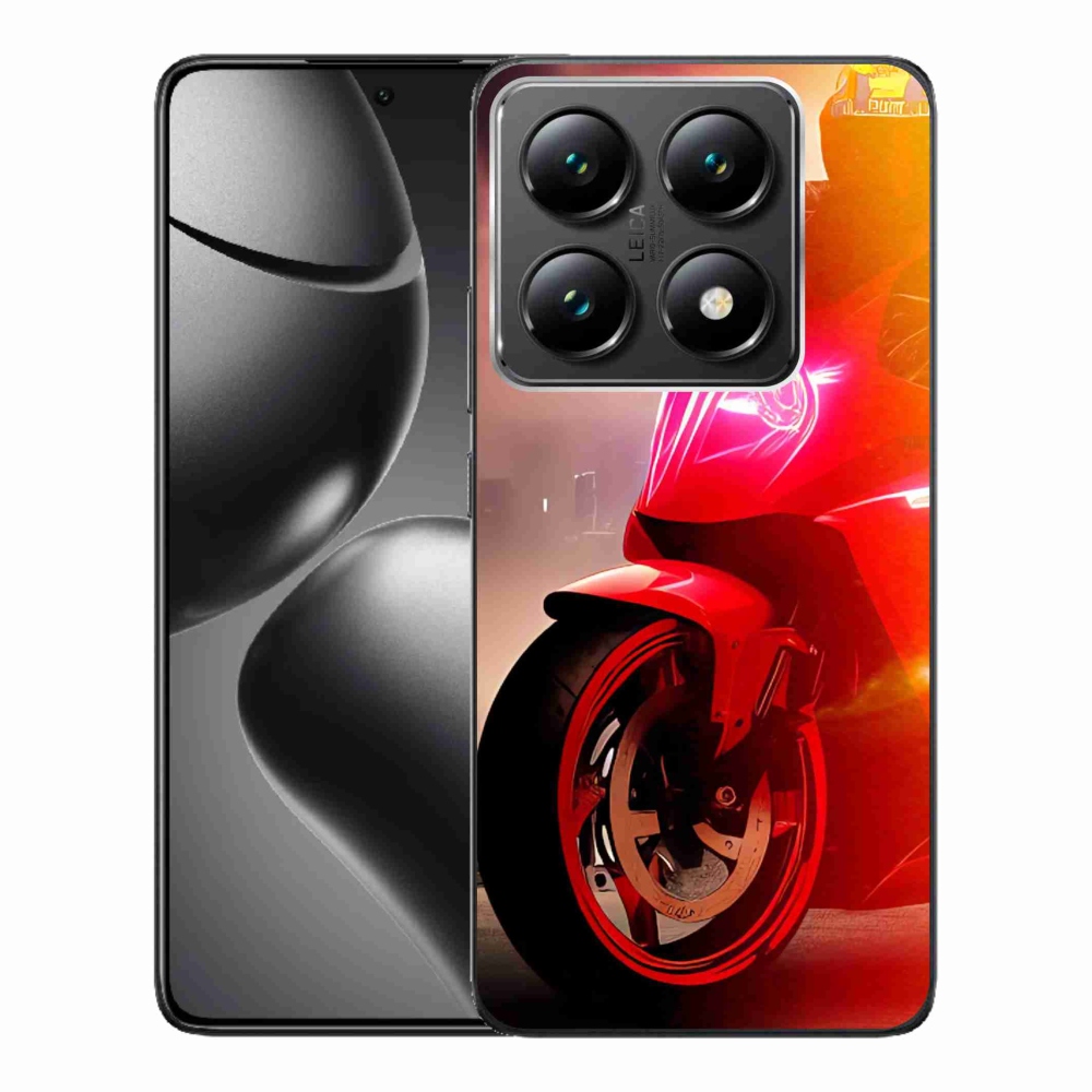 Gelový kryt mmCase na Xiaomi 14T Pro - motorka