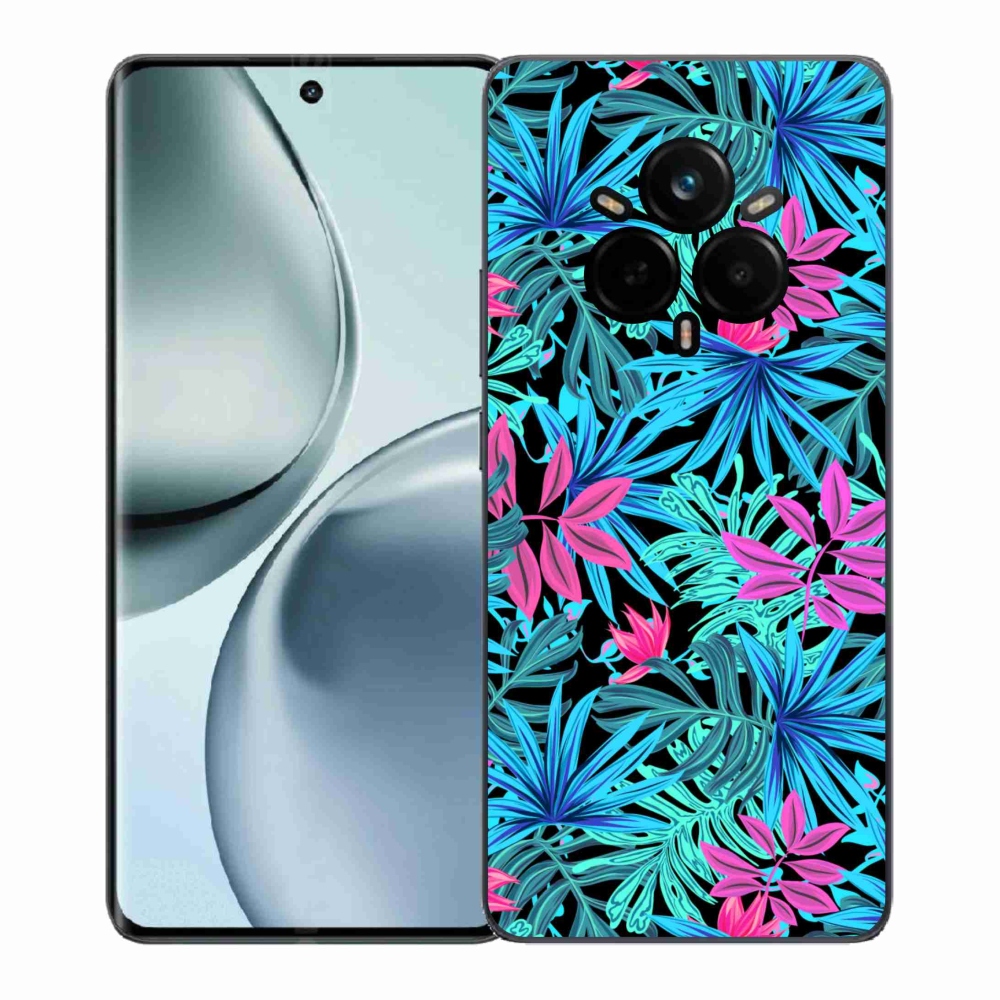 Gelový kryt mmCase na Realme 14 Pro+ 5G - květiny 3