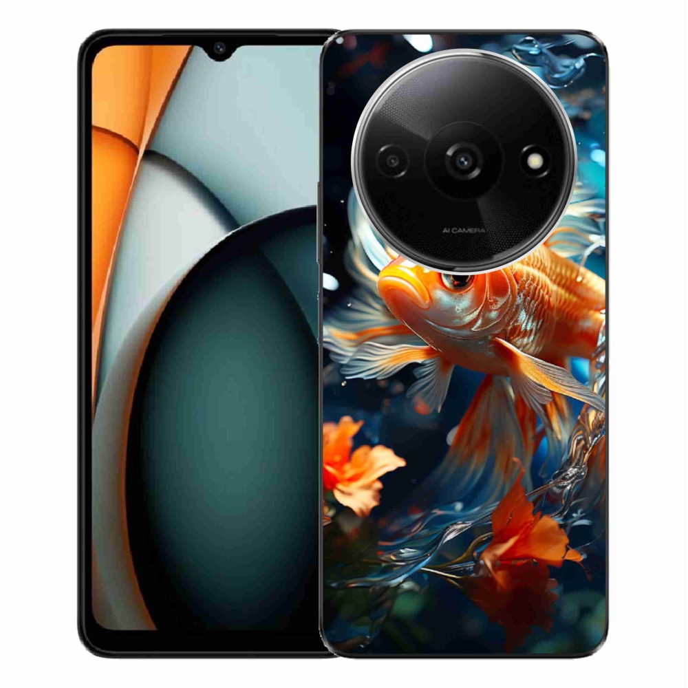 Gelový kryt mmCase na Xiaomi Redmi A3 - rybka