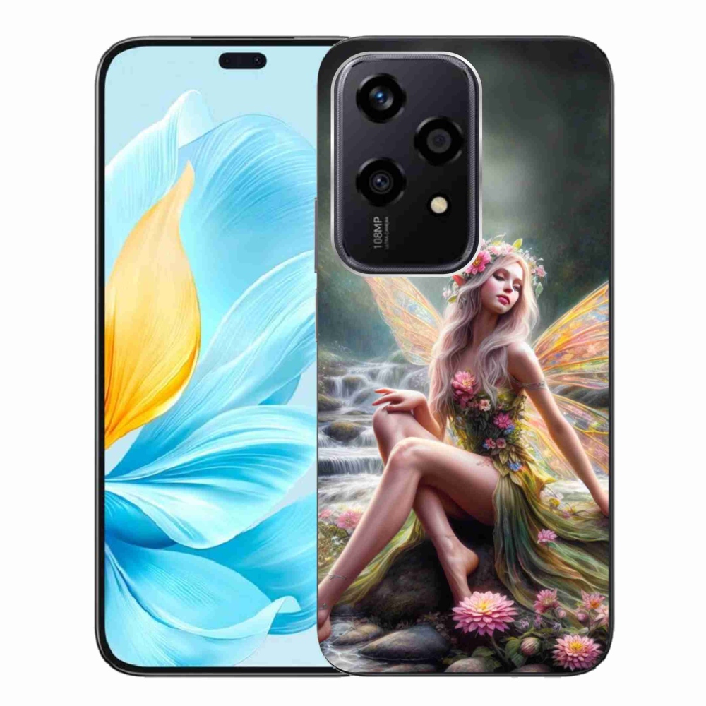 Gelový kryt mmCase na Honor 200 Lite 5G - motýlí žena 1