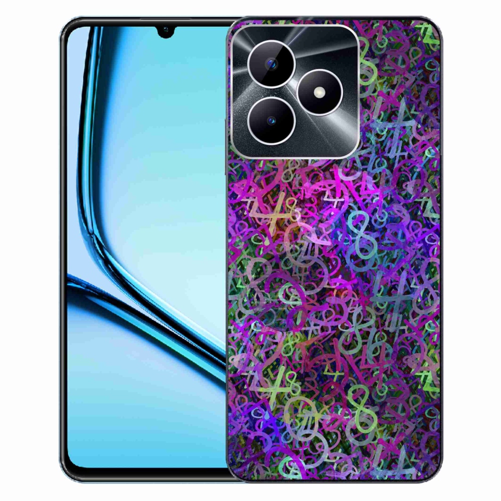 Gelový kryt mmCase na Realme Note 50 - abstraktní motiv 25