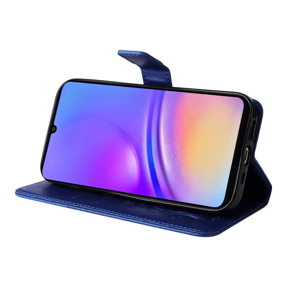 Big Butterfly knížkové pouzdro na Samsung Galaxy A06 4G - modré