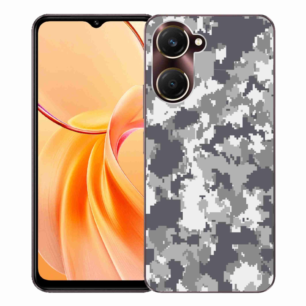 Gelový kryt mmCase na Vivo Y28s 5G - maskáčový vzor 2