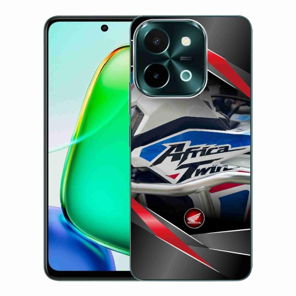 Gelový kryt mmCase na Vivo Y28 - motorka honda