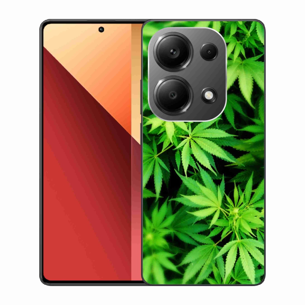 Gelový kryt mmCase na Xiaomi Redmi Note 13 Pro 4G/Poco M6 Pro - konopí 3