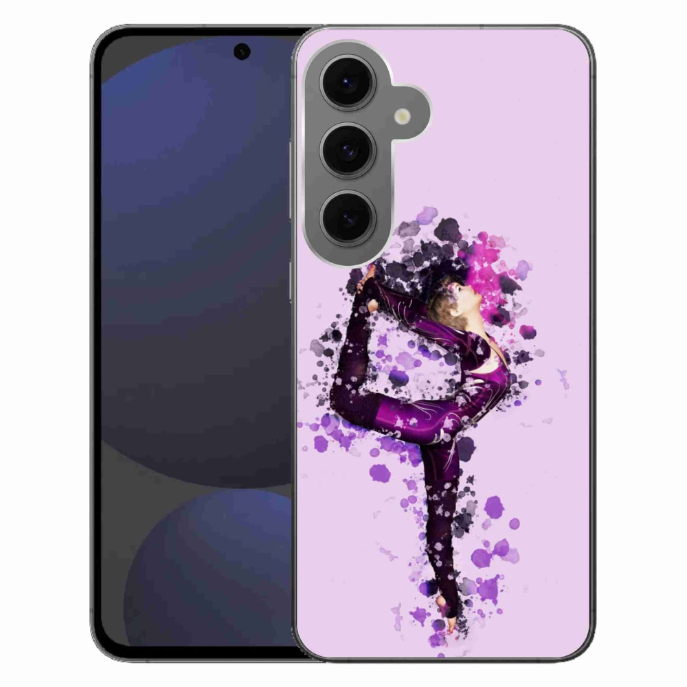 Gelový kryt mmCase na Samsung Galaxy S24 FE - baletka