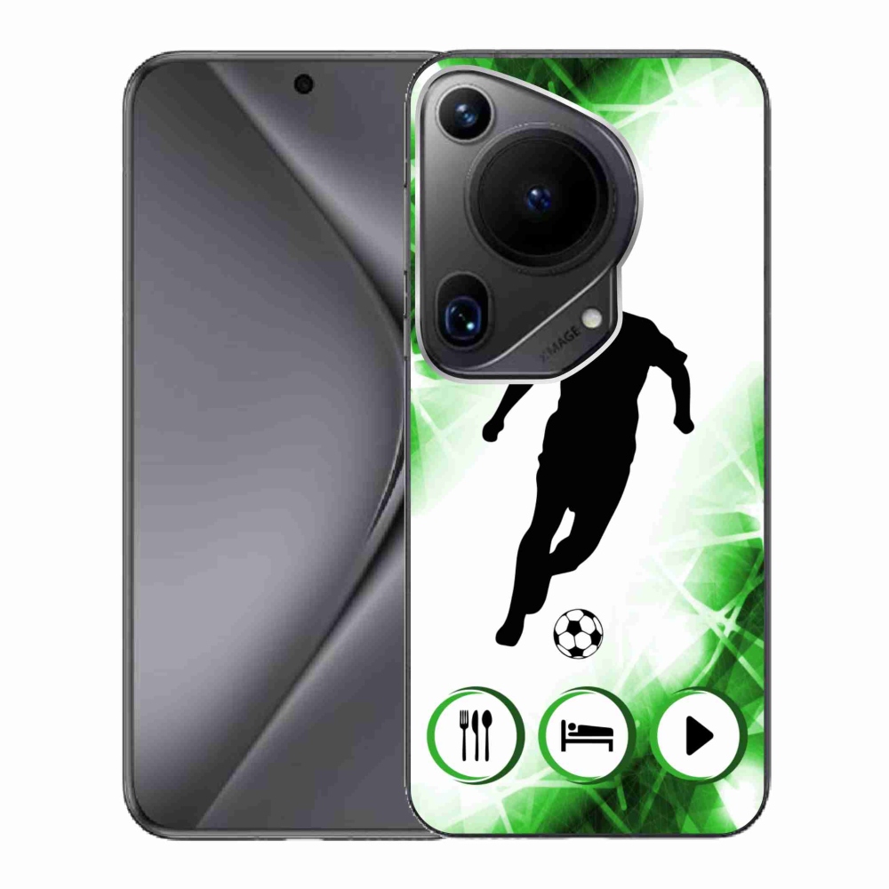 Gelový kryt mmCase na Huawei Pura 70 Ultra - fotbalista