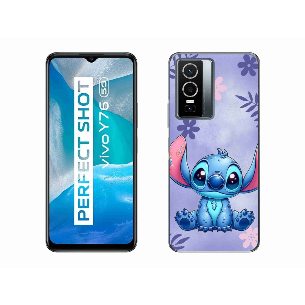 Gelový kryt mmCase na Vivo Y76 5G - stitch