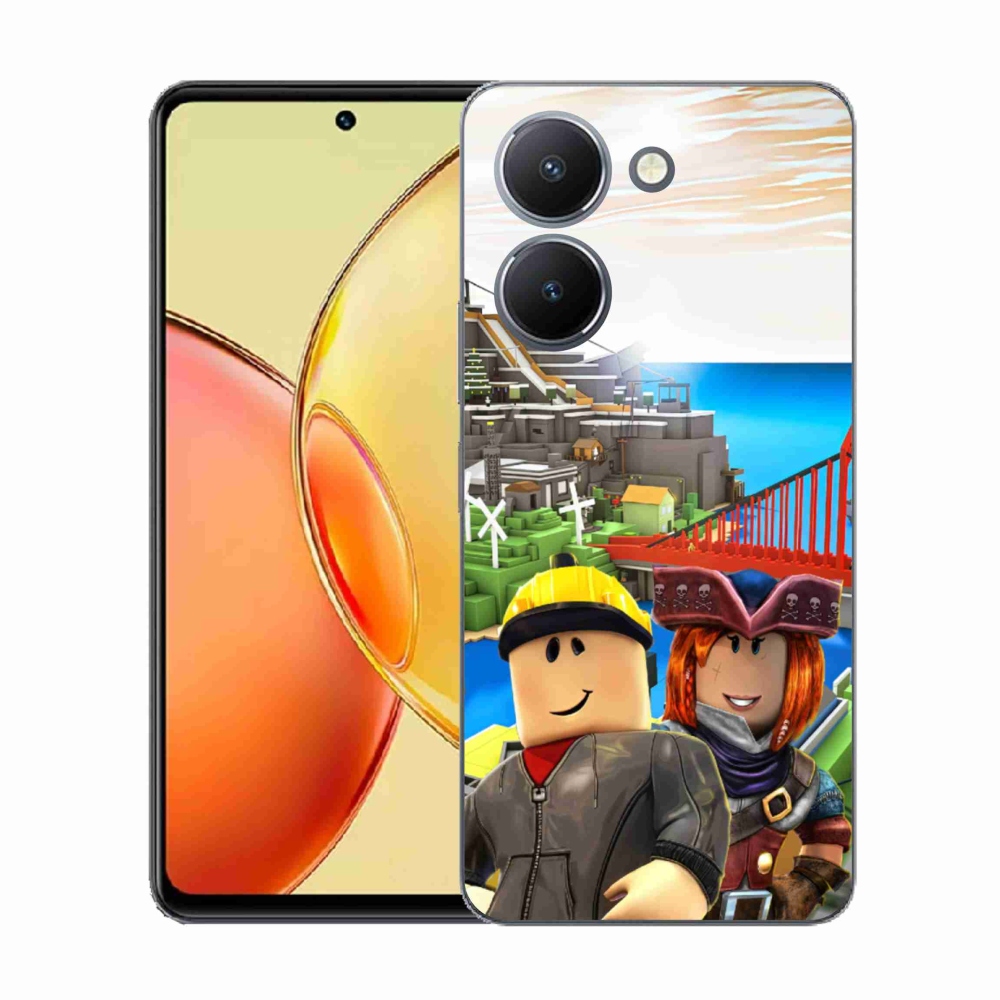 Gelový kryt mmCase na Vivo Y36 - roblox 1