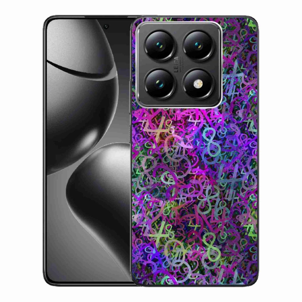 Gelový kryt mmCase na Xiaomi 14T Pro - abstraktní motiv 25