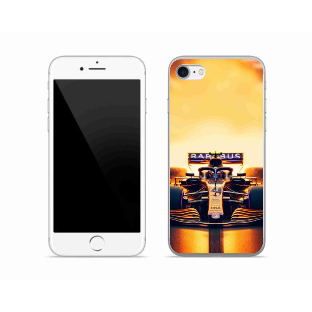 Gelový kryt mmCase na iPhone SE (2022) - formule
