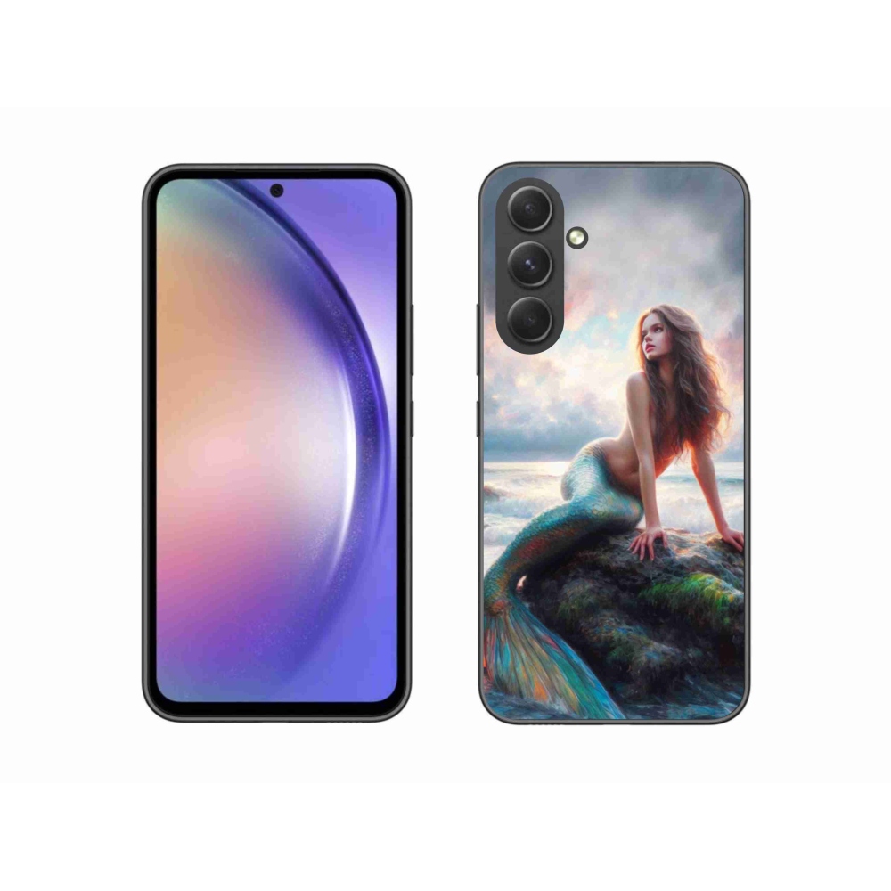 Gelový kryt mmCase na Samsung Galaxy A54 5G - mořská panna