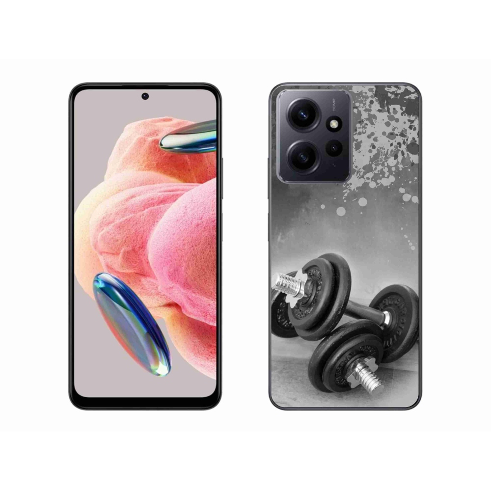 Gelový kryt mmCase na Xiaomi Redmi Note 12 4G - činky 1