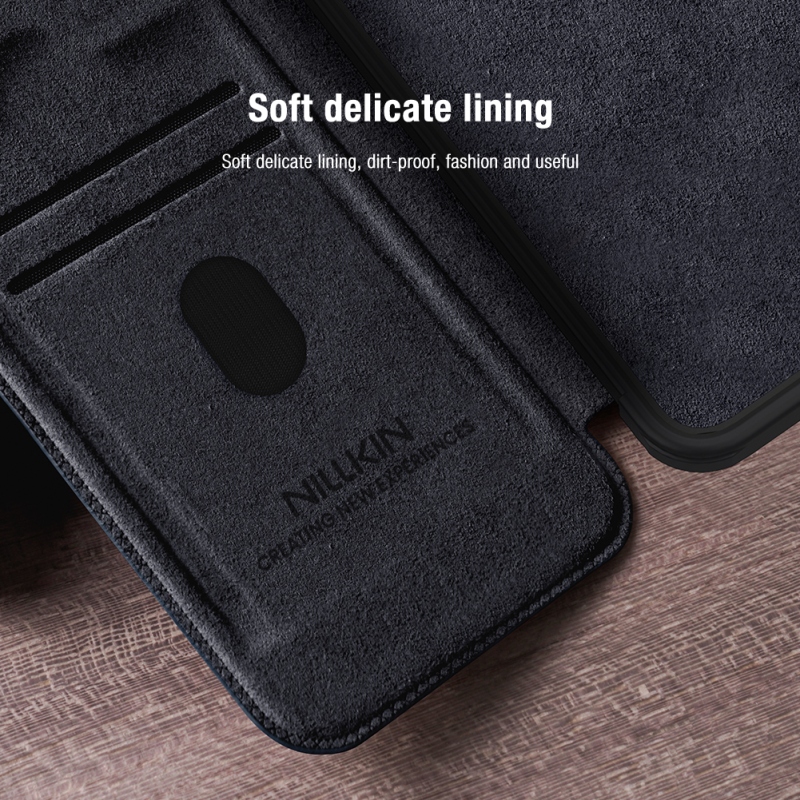 Nillkin Qin Book PRO Pouzdro pro Samsung Galaxy S25 Black