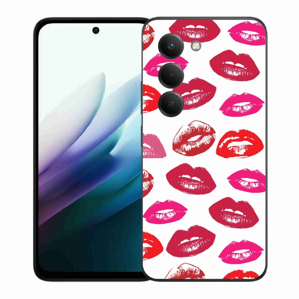 Gelový kryt mmCase na Xiaomi Redmi 15 4G/5G (171mm) - rty