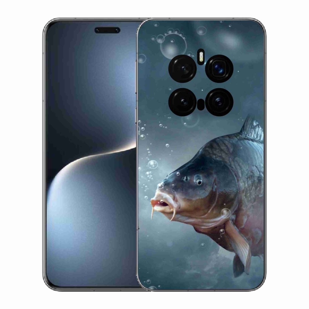 Gelový kryt mmCase na Honor Magic 7 Pro 5G - kapr a bublinky