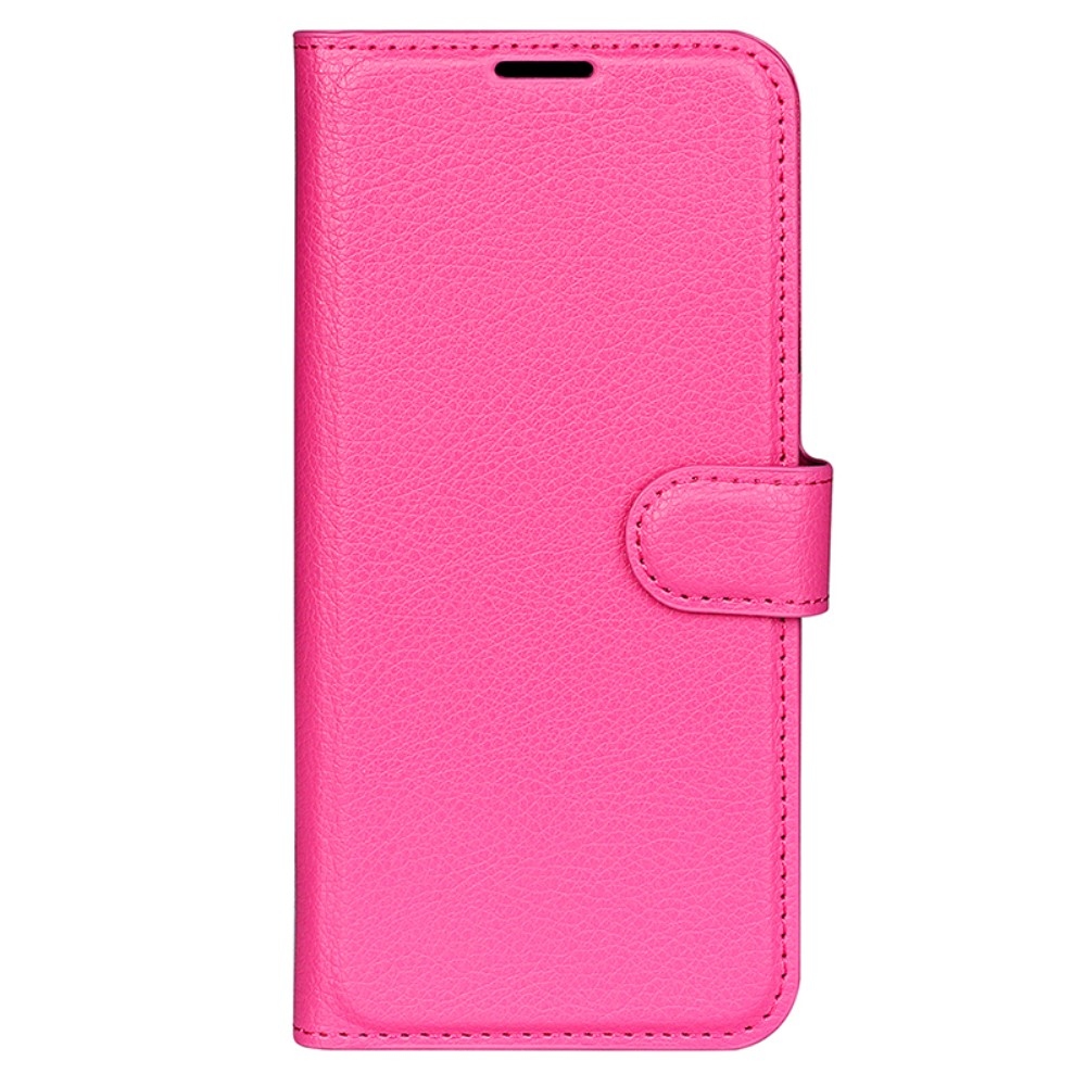 Litchi knížkové pouzdro na Vivo X100 Pro 5G - rose