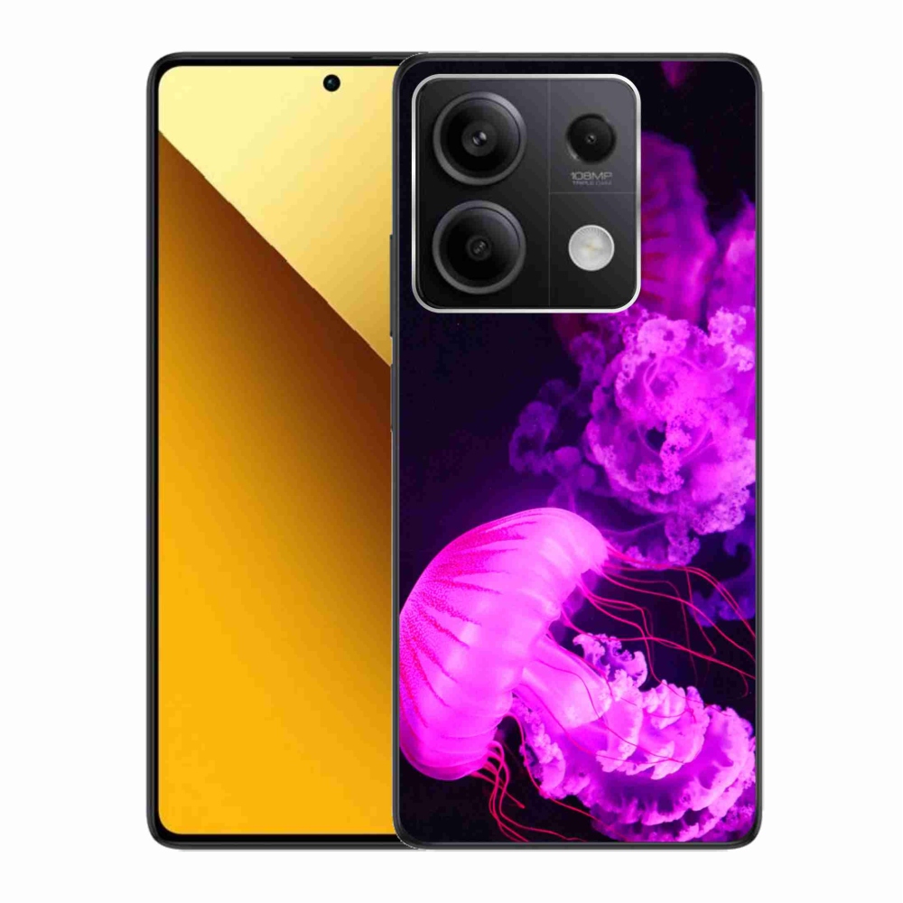 Gelový kryt mmCase na Xiaomi Redmi Note 13 5G - medúza 1