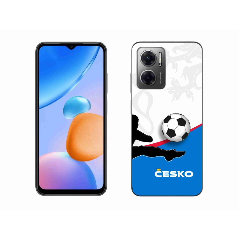 Gelový kryt mmCase na Xiaomi Redmi 10 5G - fotbal Česko 3