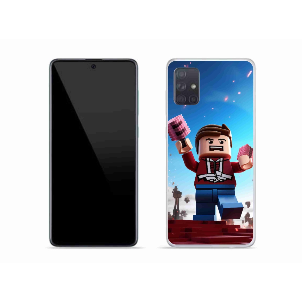 Gelový kryt mmCase na Samsung Galaxy A51 - roblox 2