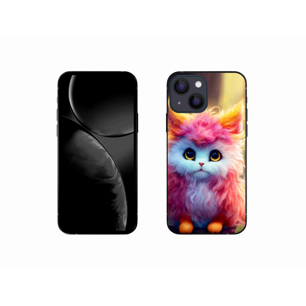Gelový kryt mmCase na iPhone 13 mini - roztomilé kotě 5