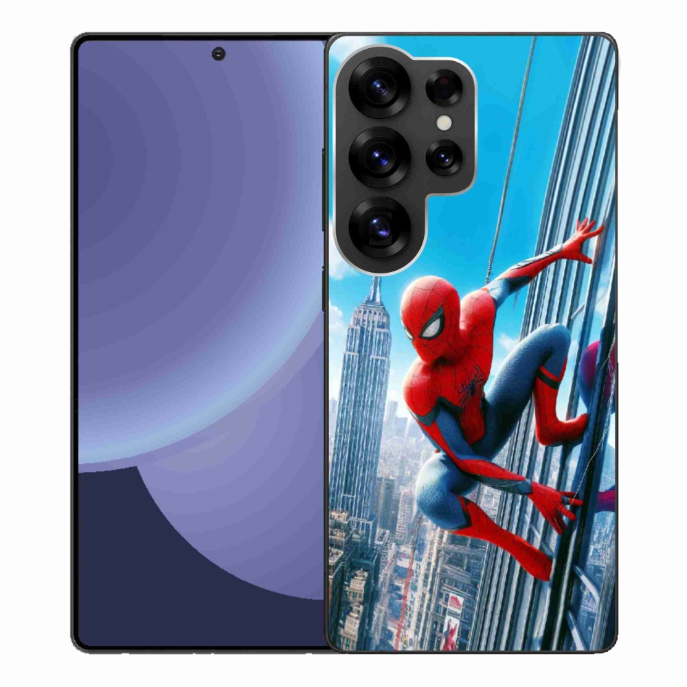 Gelový kryt mmCase na Samsung Galaxy S25 Ultra - spiderman