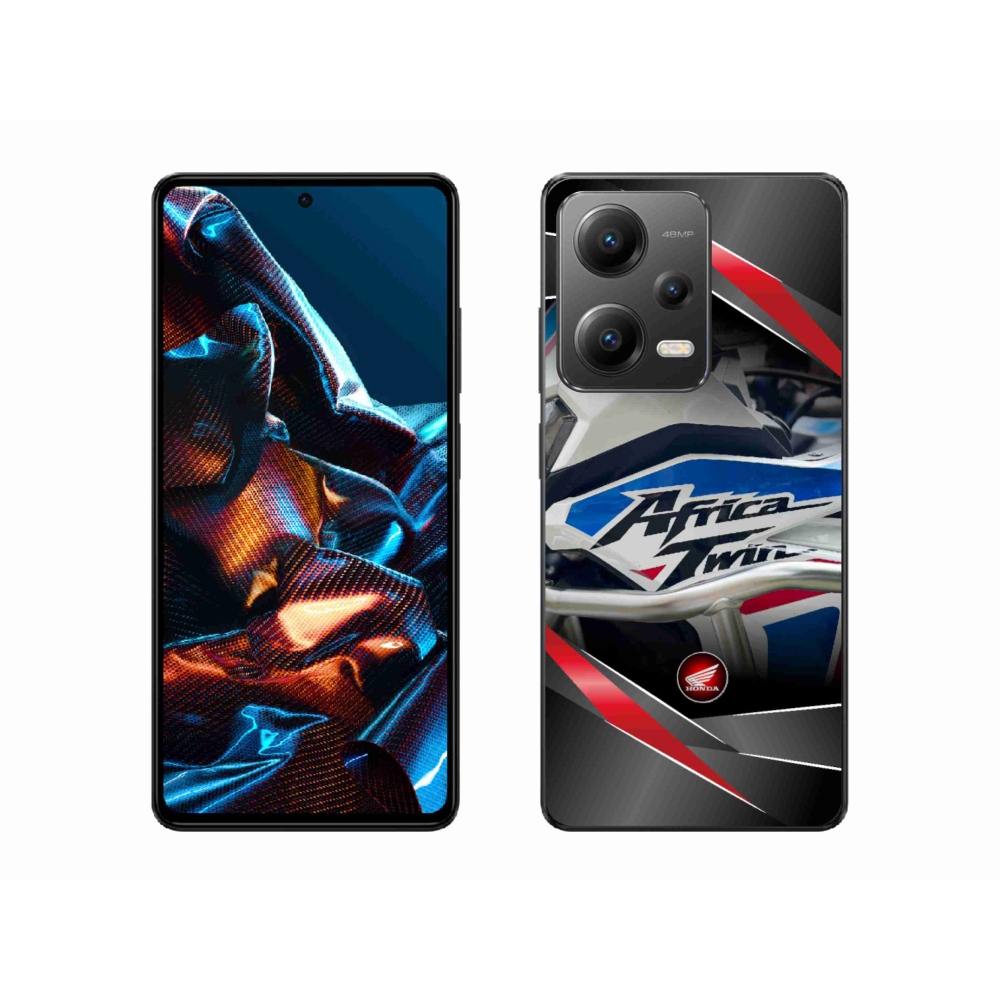 Gelový kryt mmCase na Xiaomi Redmi Note 12 Pro 5G - motorka honda