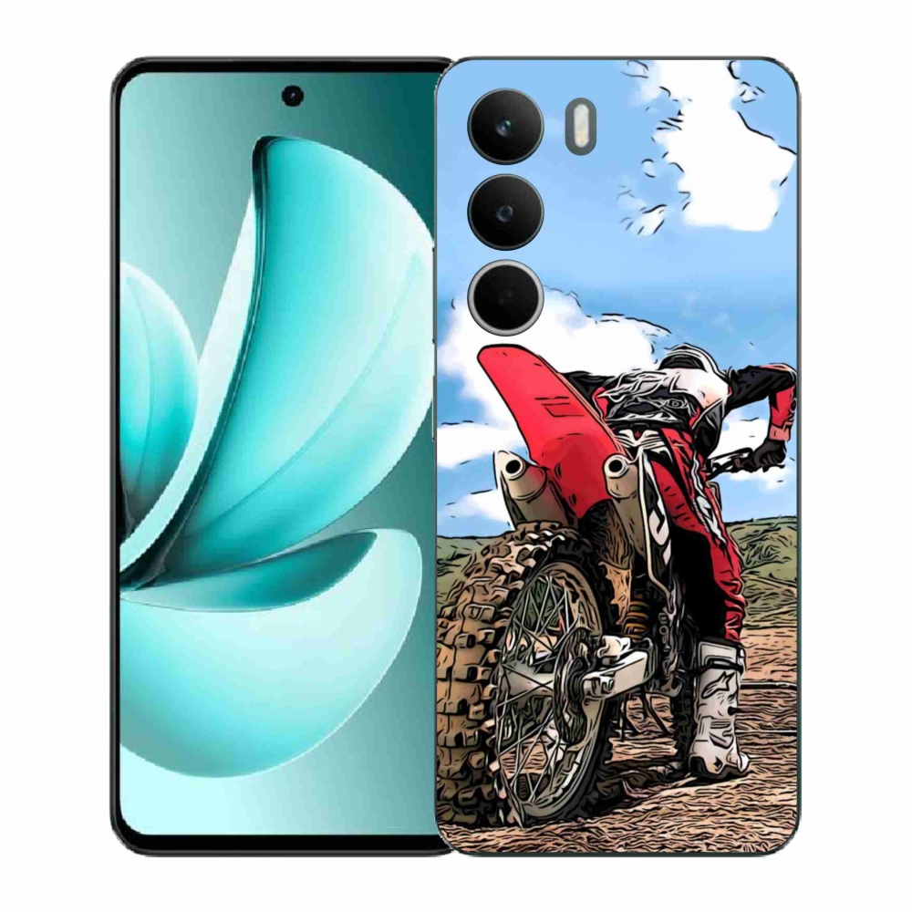 Gelový kryt mmCase na Realme C71 - moto