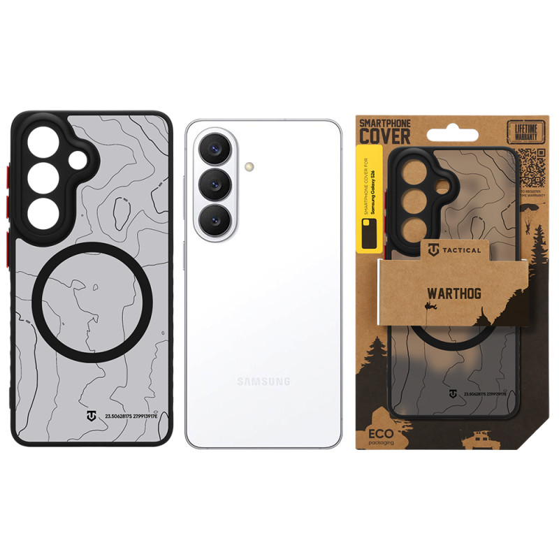 Tactical MagForce Warthog Kryt pro Samsung Galaxy S26 Asphalt