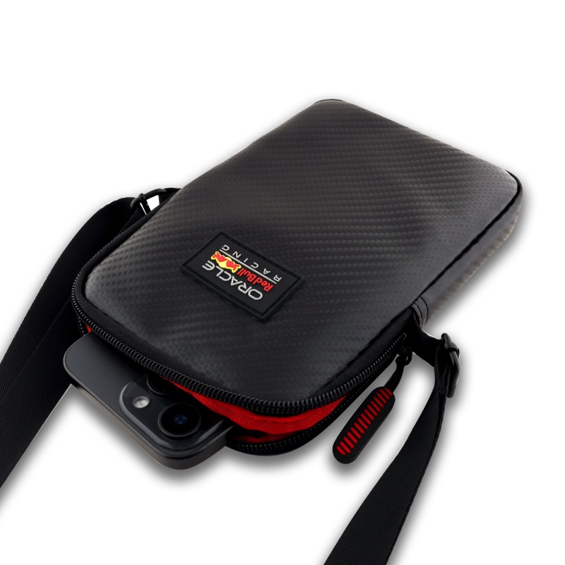 Red Bull PU Carbon Taška vel. M Black