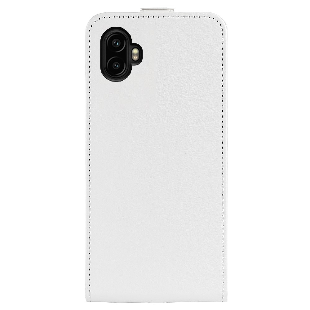 Vertical knížkové pouzdro na Samsung Galaxy Xcover 7 Pro - bílé
