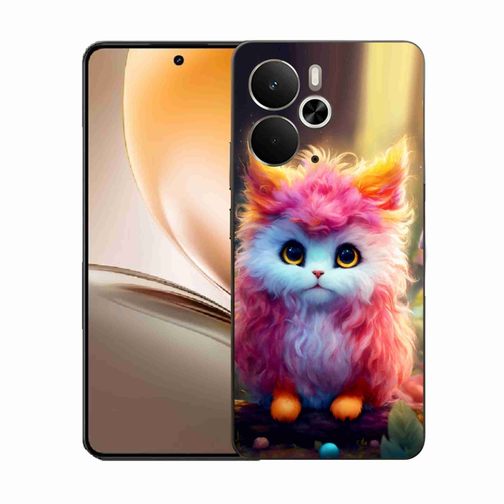 Gelový kryt mmCase na Realme 14 5G - roztomilé kotě 5