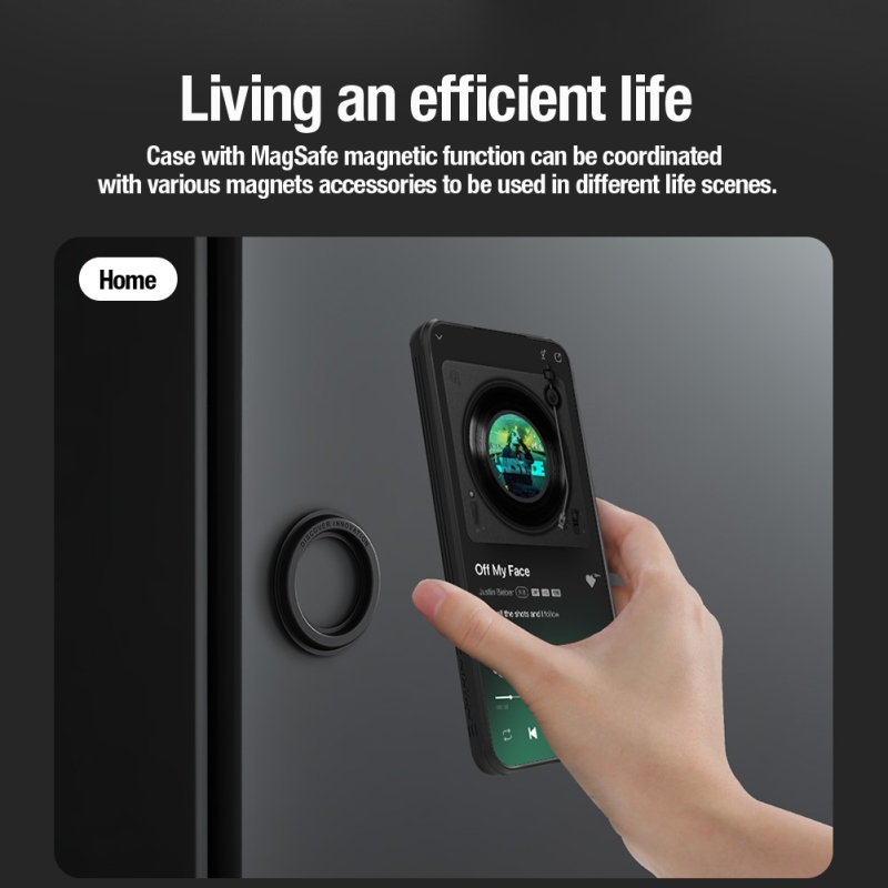 Nillkin CamShield PRO Magnetic Zadní Kryt pro Samsung Galaxy A35 5G Black