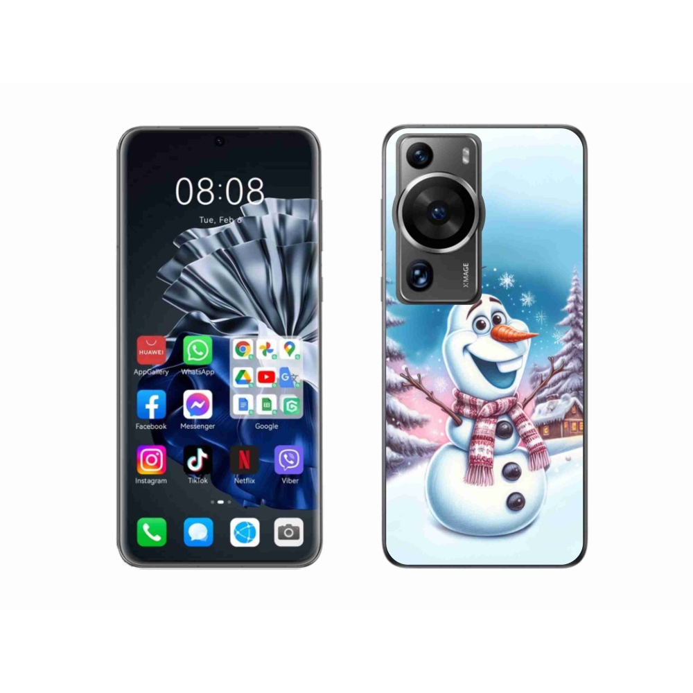 Gelový kryt mmCase na Huawei P60 Pro - ledové království