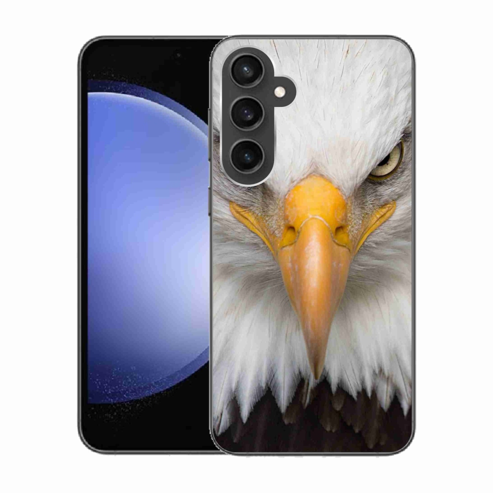 Gelový kryt mmCase na Samsung Galaxy S23 FE - orel