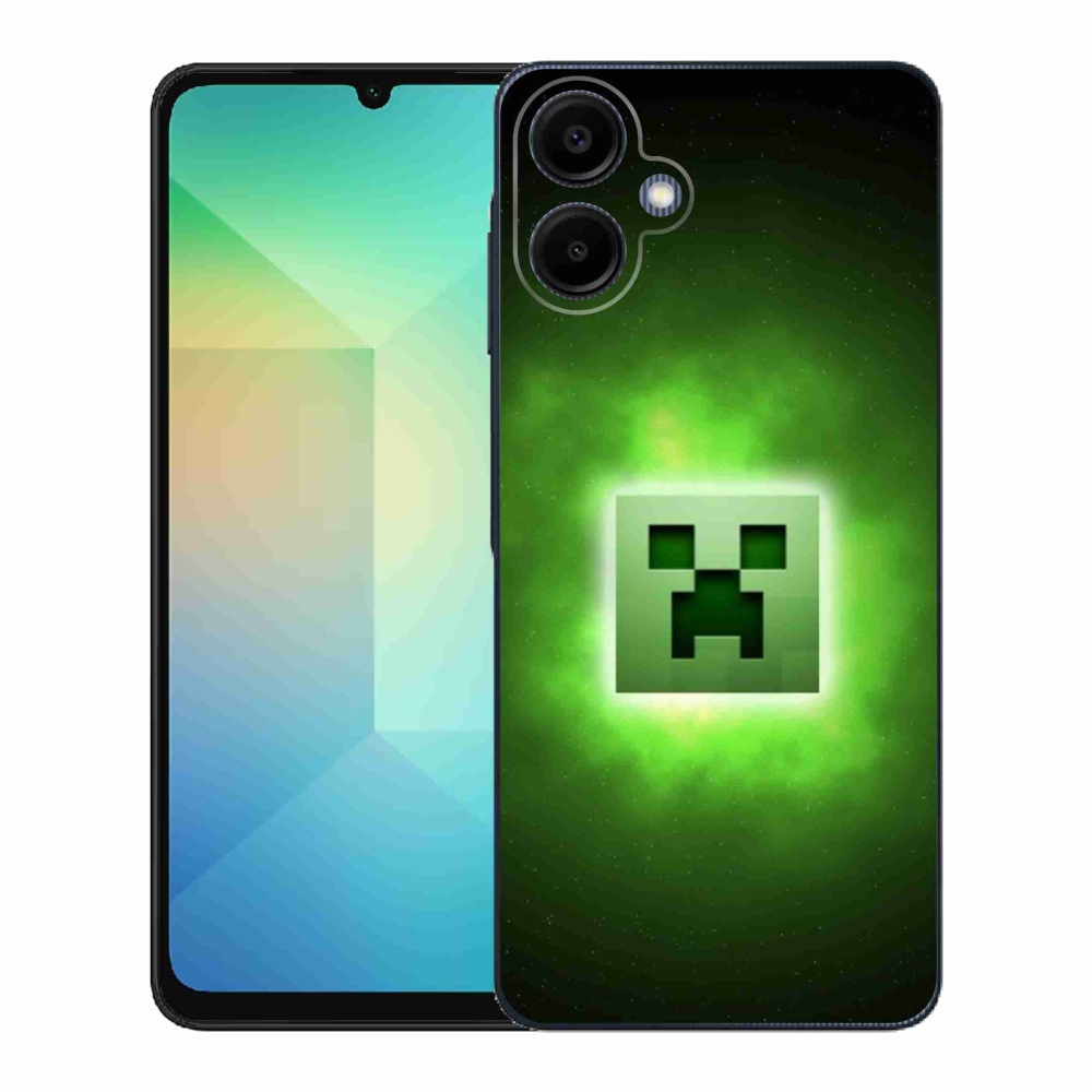 Gelový kryt mmCase na Samsung Galaxy A06 4G - minecraft