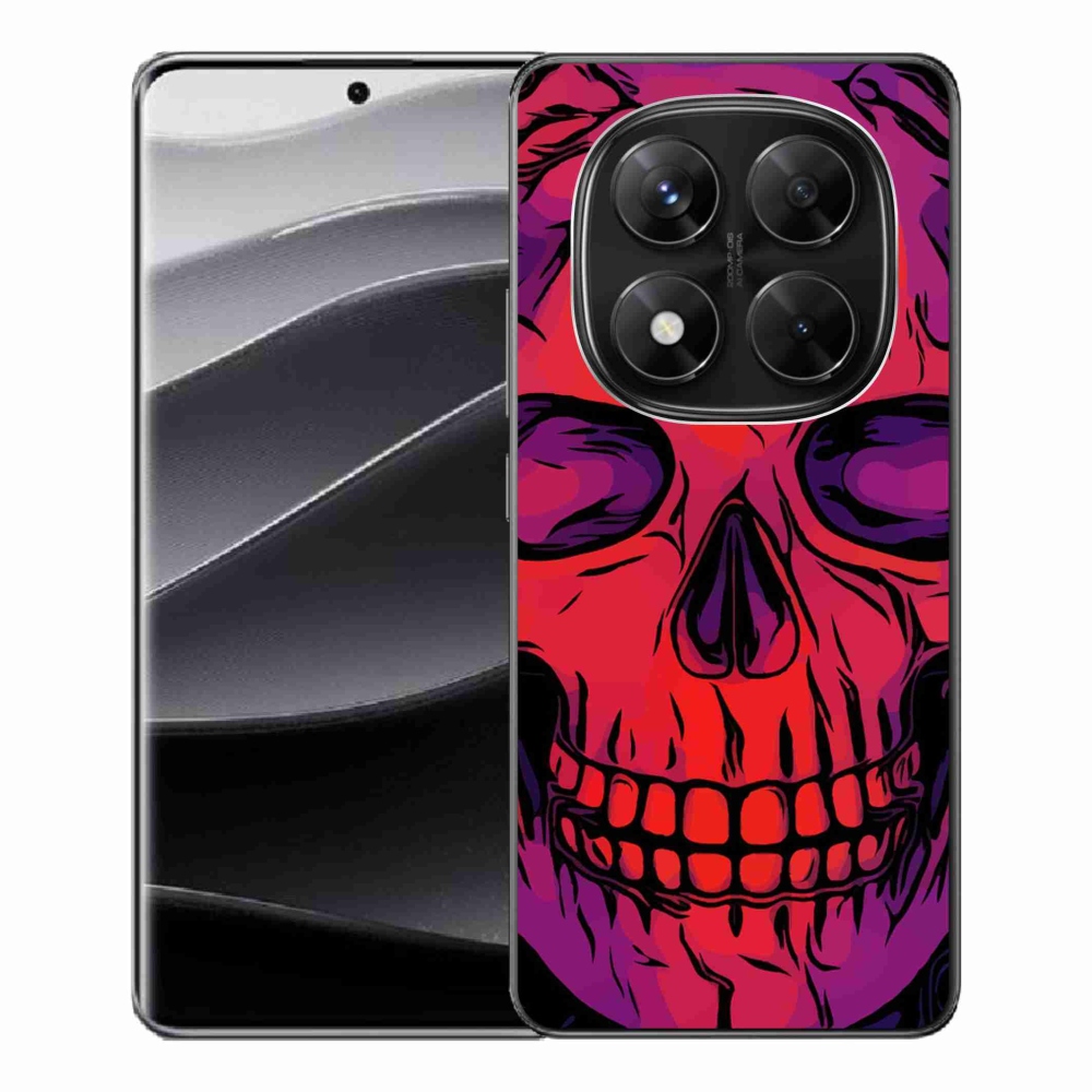 Gelový kryt mmCase na Xiaomi Redmi Note 14 Pro 5G/Poco X7 5G - lebka