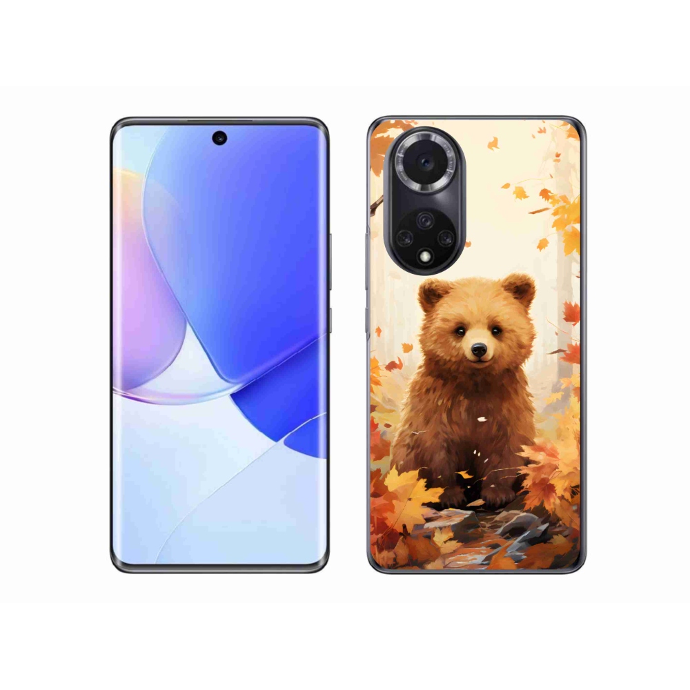 Gelový kryt mmCase na Honor 50 - medvěd v lese
