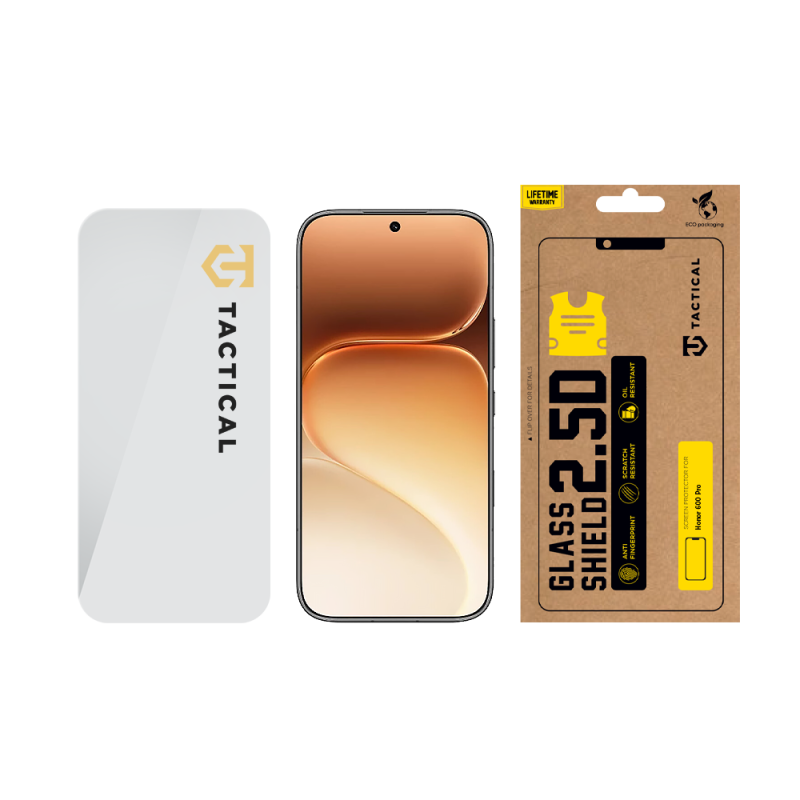 Tactical Glass Shield 2.5D sklo pro Honor 600 Pro Clear