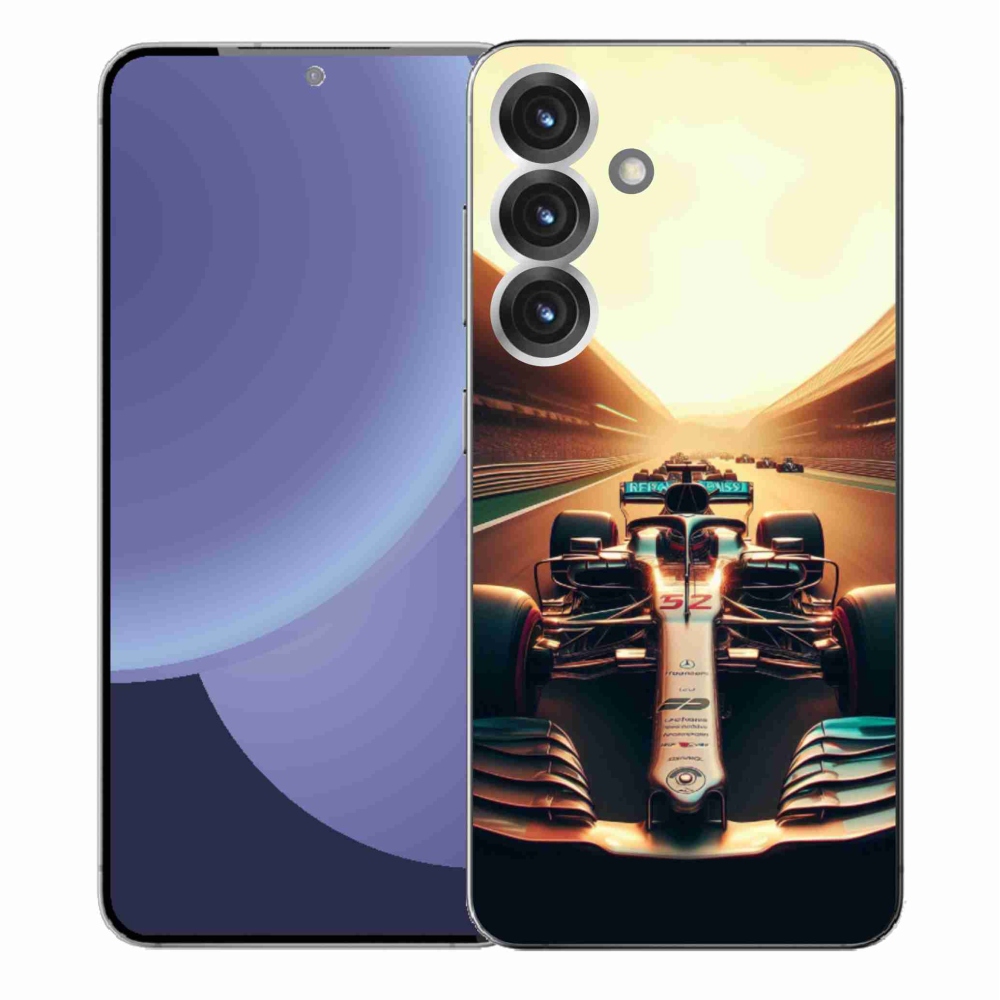 Gelový kryt mmCase na Samsung Galaxy S25+ - formule 1