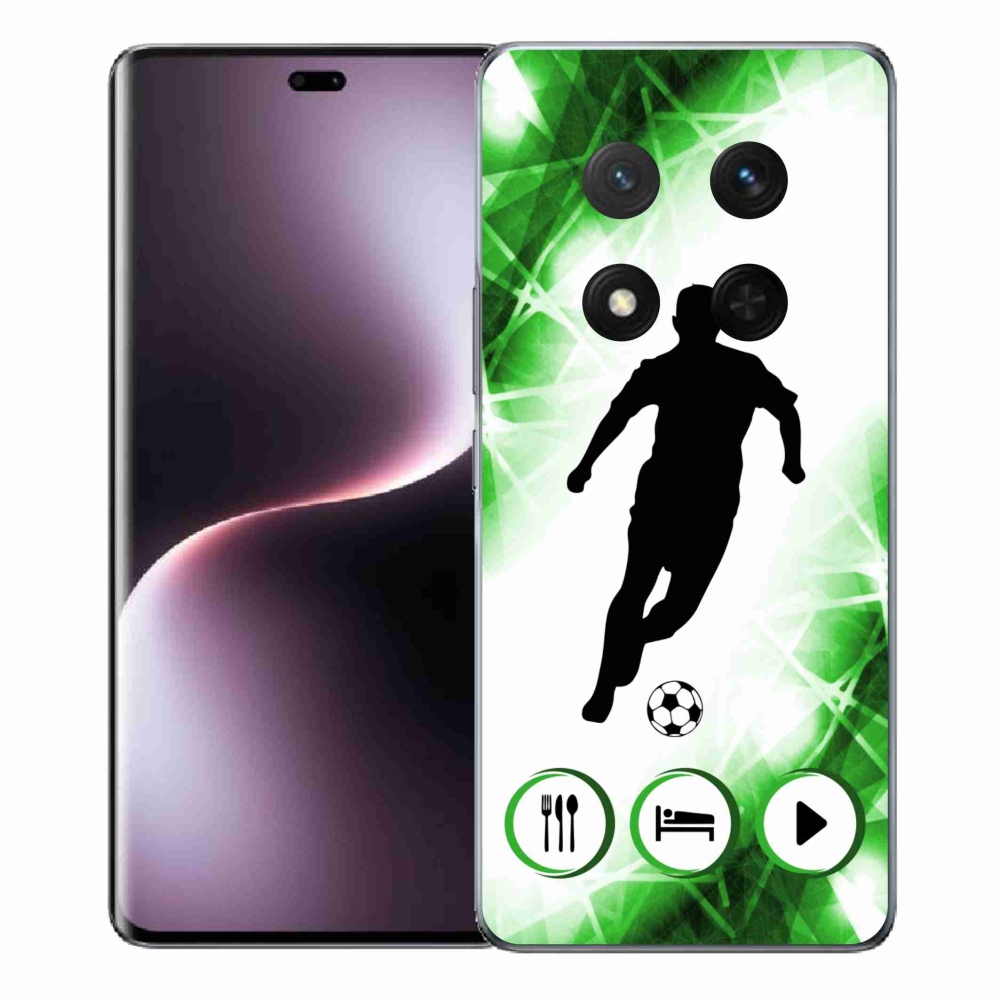 Gelový kryt mmCase na Honor Magic 7 Lite 5G - fotbalista