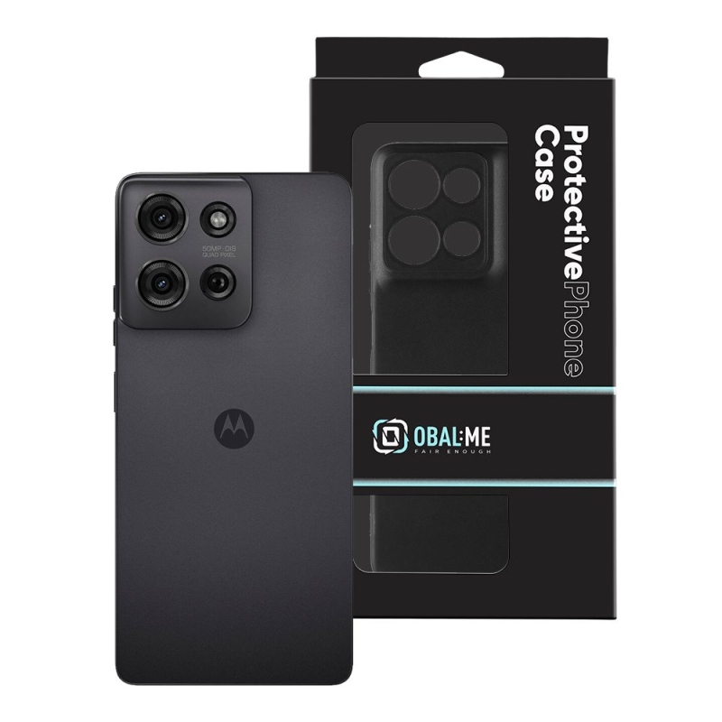 OBAL:ME Matte TPU Kryt pro Motorola G75 Black