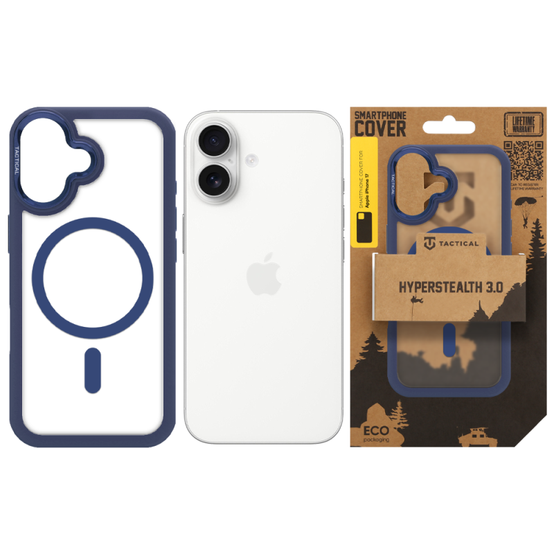 Tactical MagForce Hyperstealth 3.0 Kryt pro Apple iPhone 17 Deep Blue