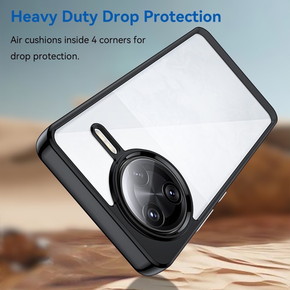 Gelový obal s pevnými zády na Xiaomi Poco F7 Ultra - černý