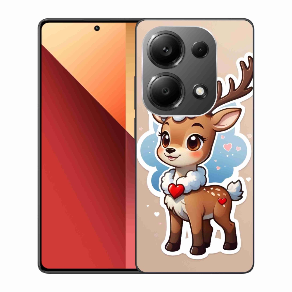 Gelový kryt mmCase na Xiaomi Redmi Note 13 Pro 4G/Poco M6 Pro - kreslený sob