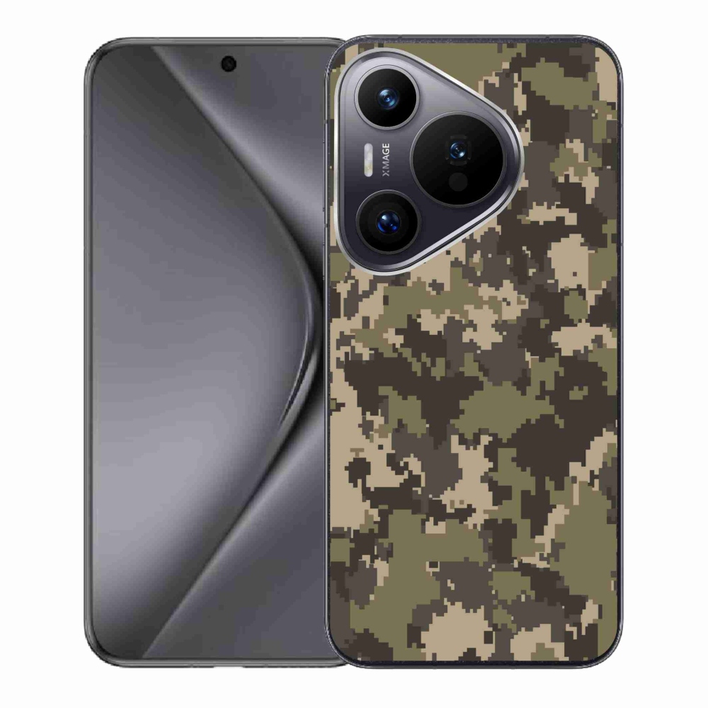 Gelový kryt mmCase na Huawei Pura 70 - maskáčový vzor 12
