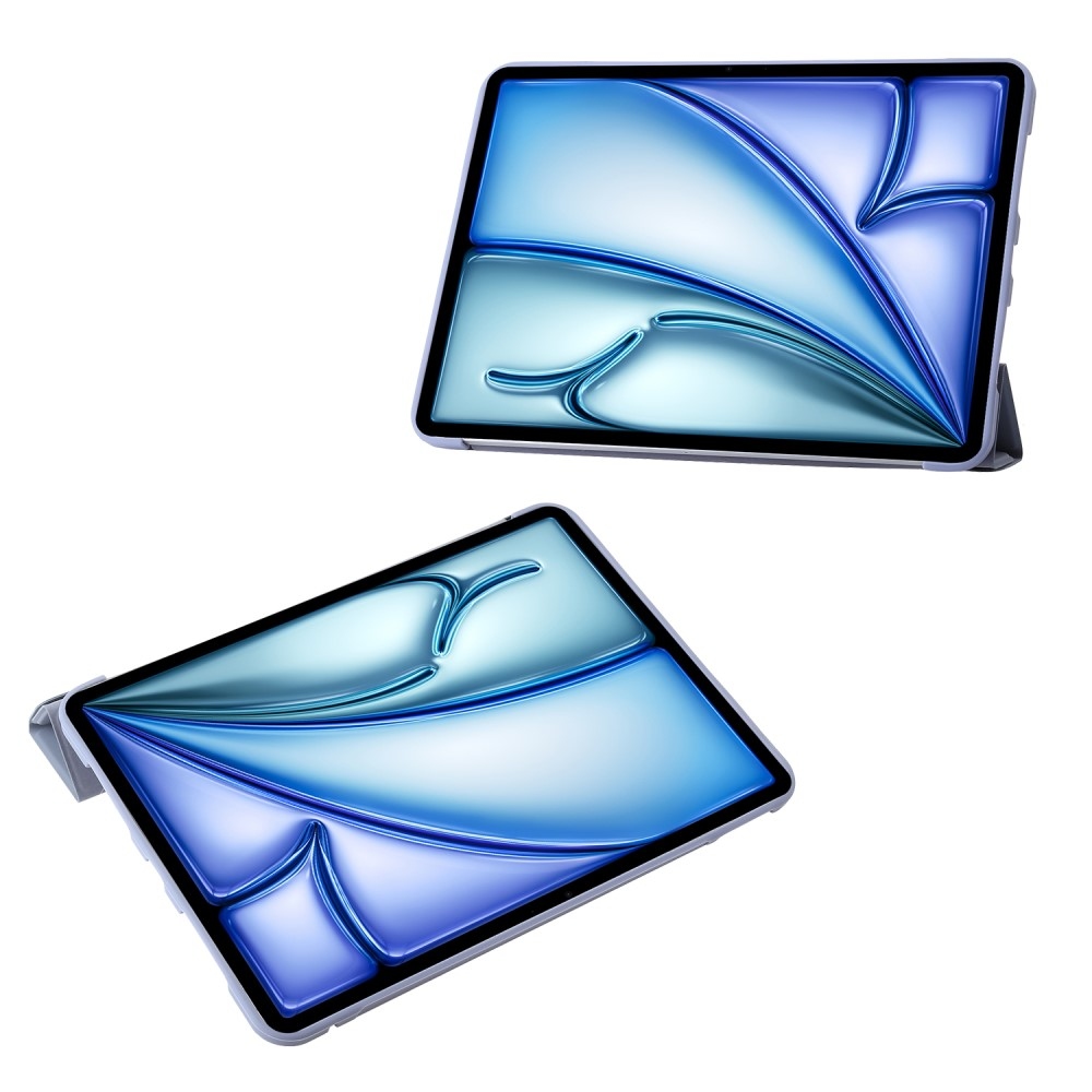 Origamis chytré polohovací pouzdro na tablet iPad Air 13 (2024)/(2025) - fialové