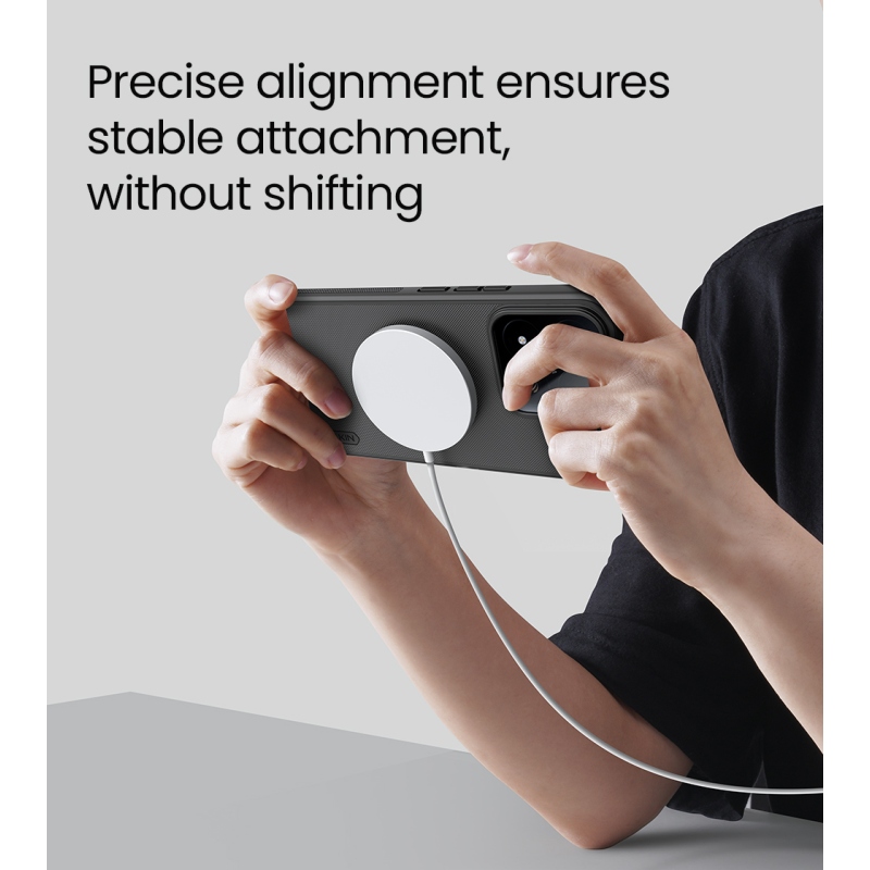 Nillkin Super Frosted PRO Magnetic Zadní Kryt pro Xiaomi 17T Pro Black