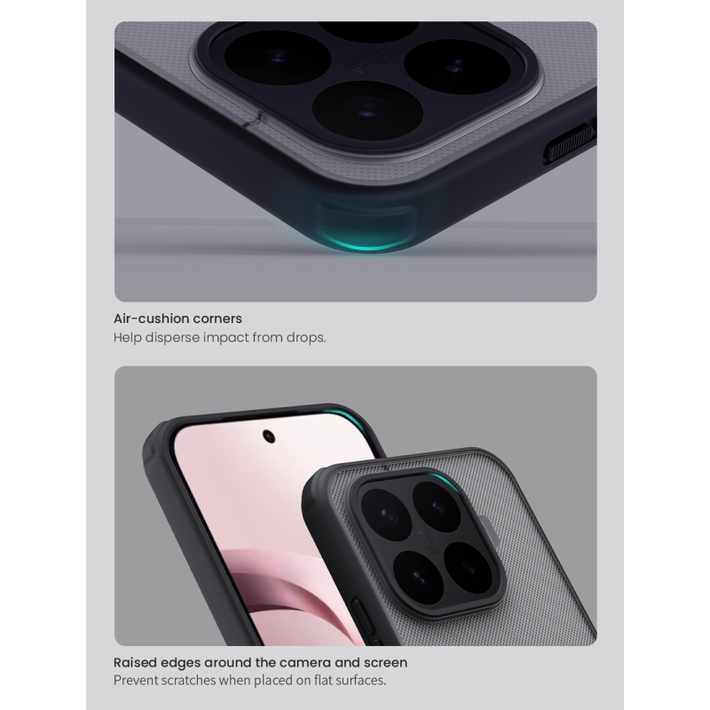 Nillkin Super Frosted PRO Zadní Kryt pro Xiaomi 17T Black