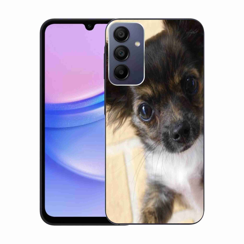 Gelový obal mmCase na Samsung Galaxy A15 4G/5G - čivava 2